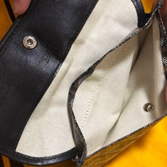 🔥EXTRA LARGE🔥Goyard Saint Louis GM Black St Louis Shoulder Tote Bag Purse - Picture 10 of 13